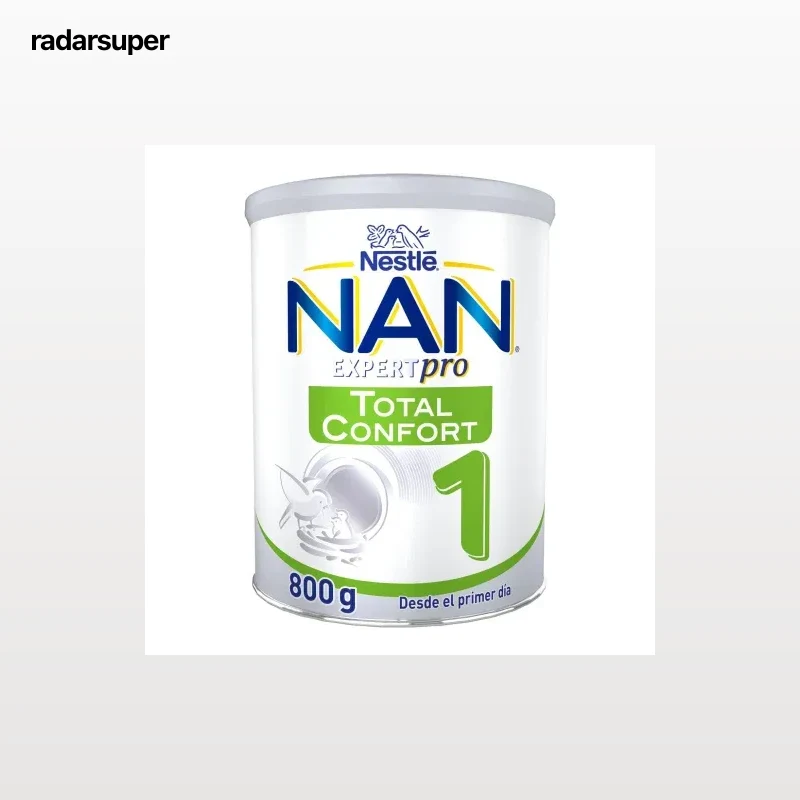 Leche infantil desde el primer día en polvo Nestlé Nan Expert Pro Total Confort 1 lata 800 g.