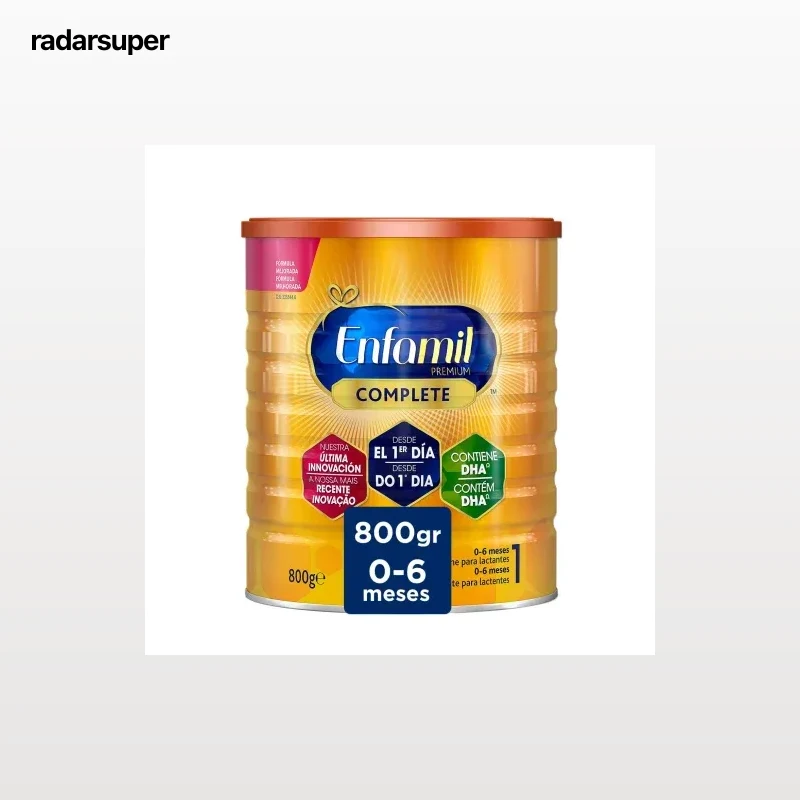 Leche infantil para lactantes desde el primer día Enfamil Complete 800 g.