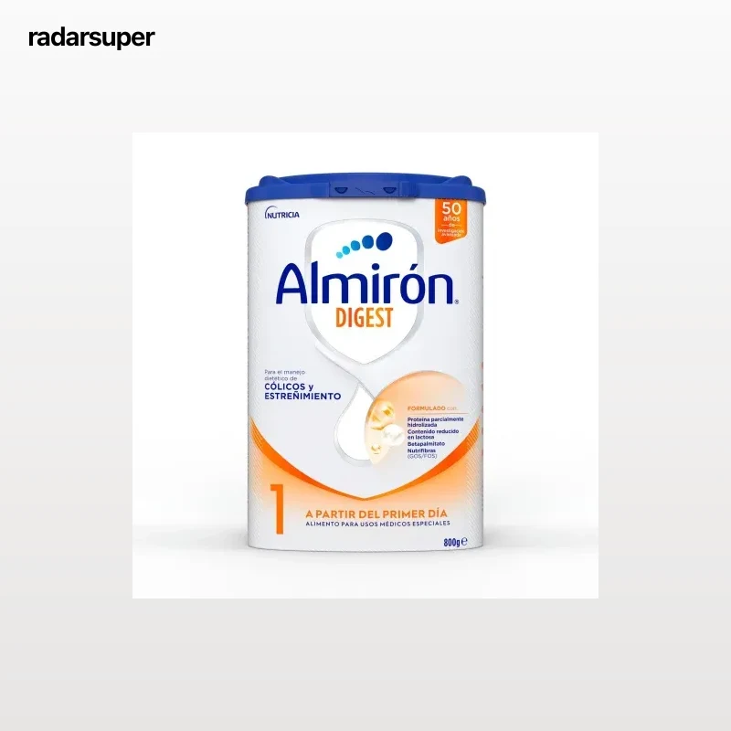 Leche infantil para lactantes en polvo Almirón Digest 1 lata 800 g.