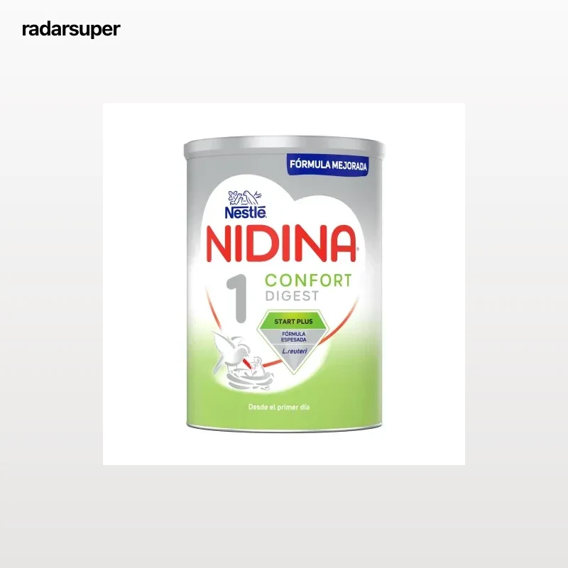 Leche infantil para lactantes en polvo AR Nidina 1 lata 800 g.