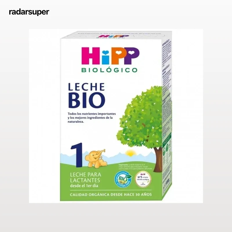 Leche infantil para lactantes en polvo ecológico Hipp Biológico 1 300 g.