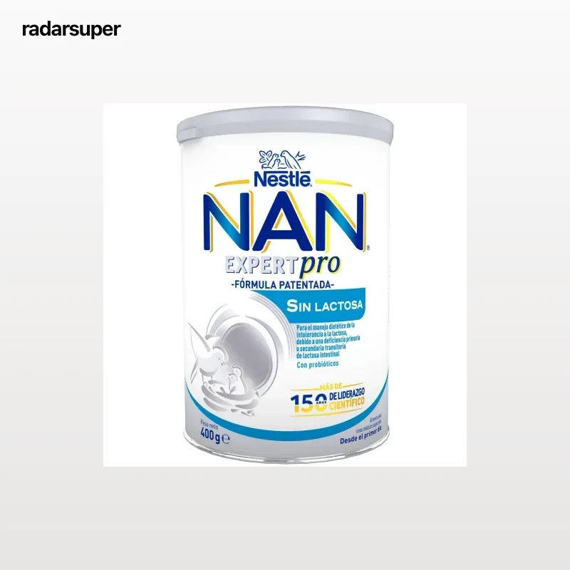 Leche infantil para lactantes en polvo Nestlé Nan Expert Pro sin lactosa 400 g.
