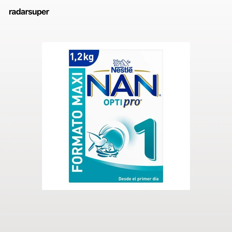Leche infantil para lactantes en polvo Nestlé Nan Optipro 1 1200 g.