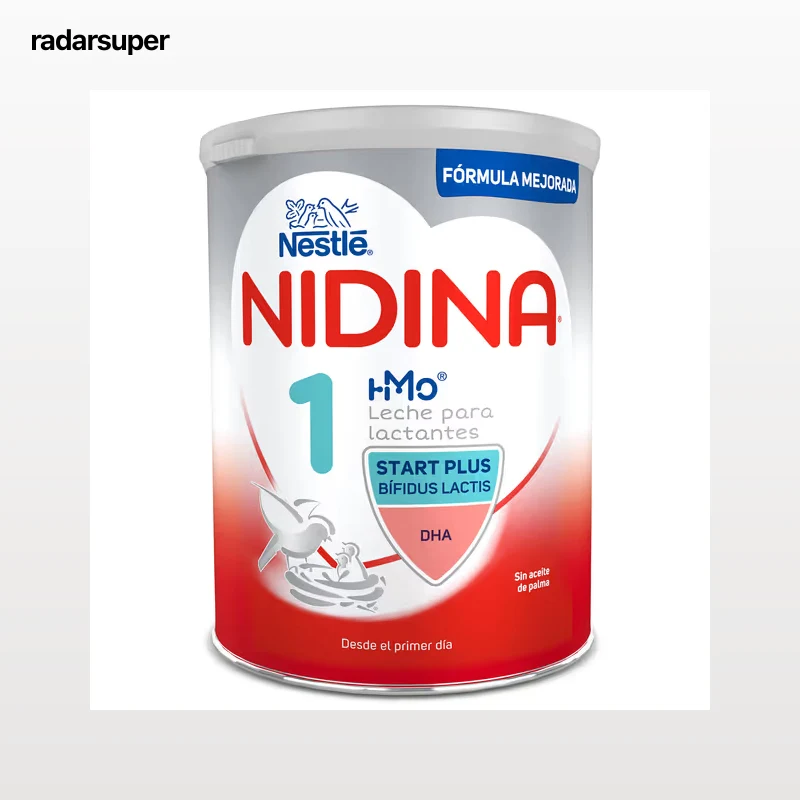 Leche infantil en polvo de inicio Nidina 800 g