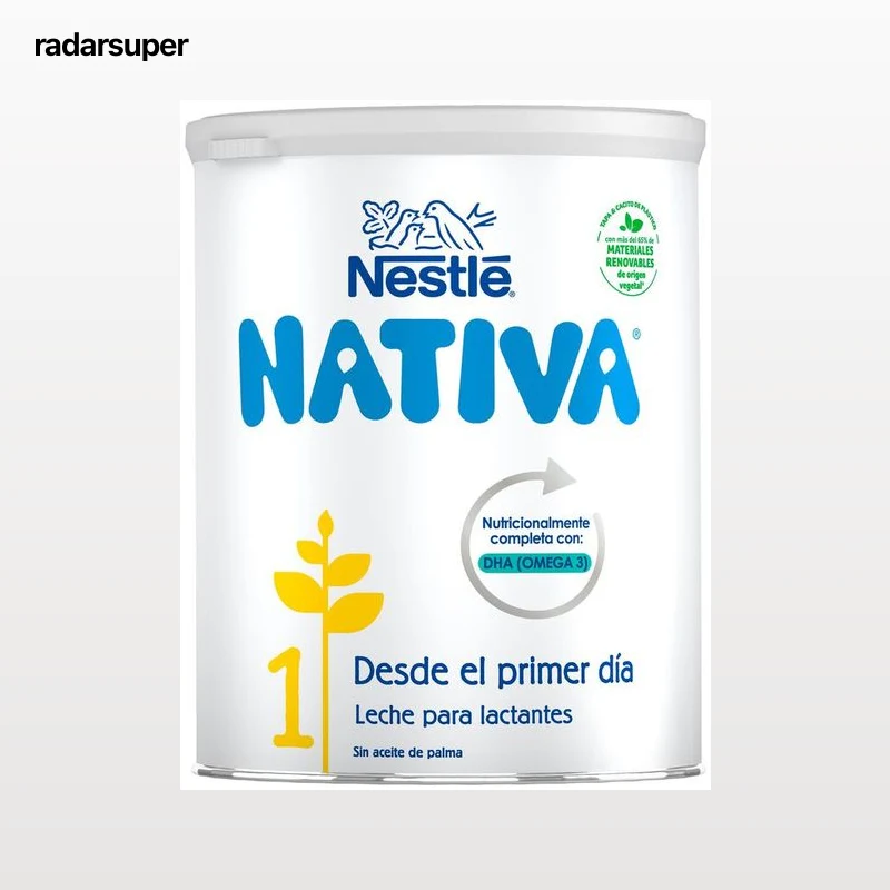 Leche infantil en polvo Nativa 1 Nestlé 800g
