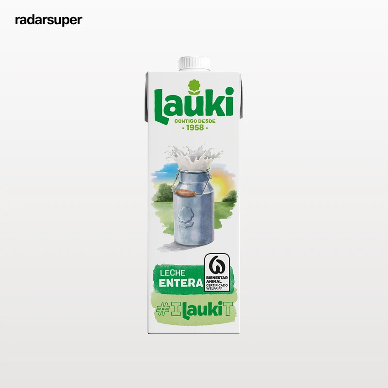Leche Lauki 1l entera