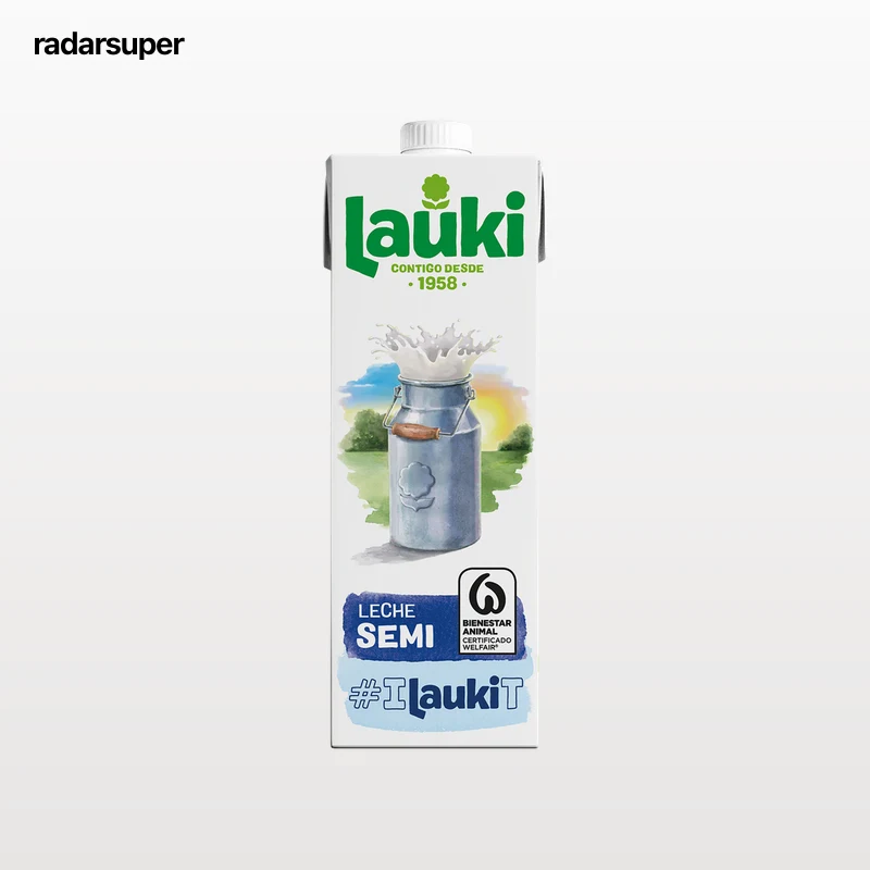 Leche Lauki 1l semidesnatada