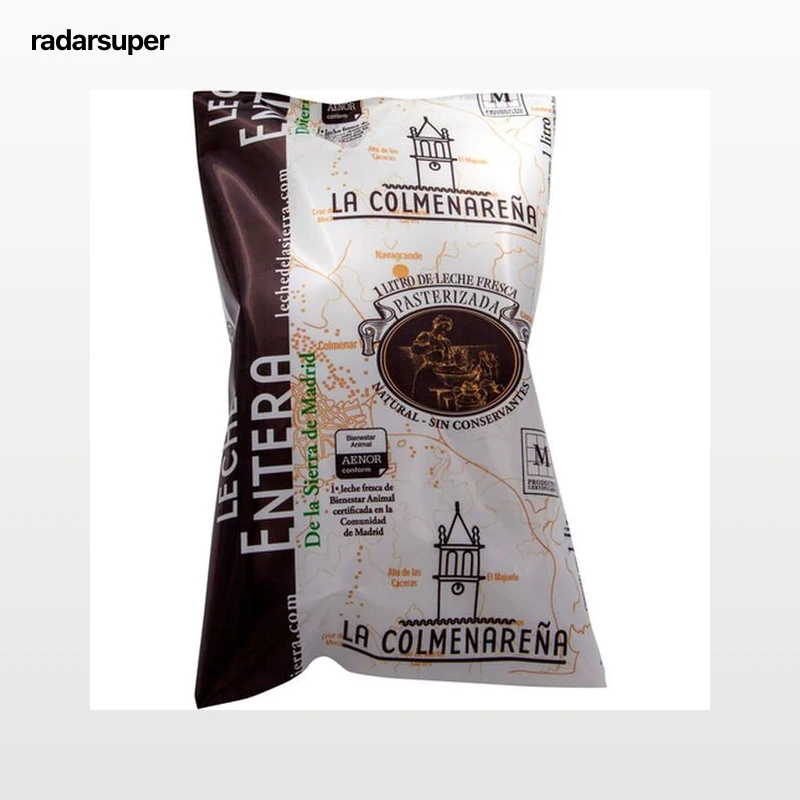 Leche pasteurizada La Colmenareña bolsa 1l