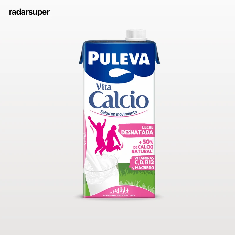 Leche Puleva calcio 1l desnatada