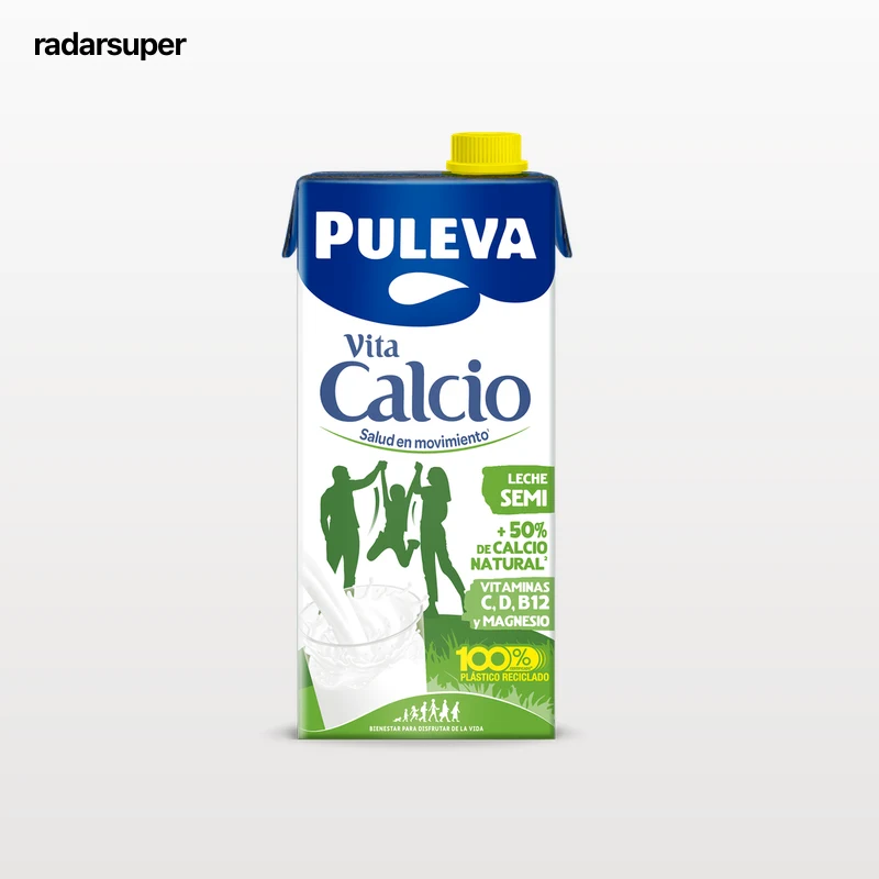 Leche Puleva calcio 1l semidesnatada