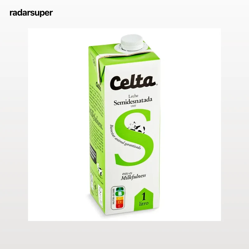 Leche semidesnatada Celta 1 L