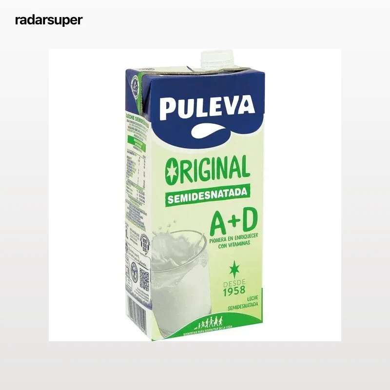 Leche Semidesnatada A+D Brik 1L