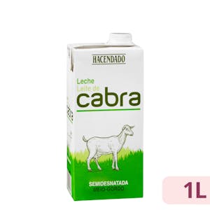 Leche semidesnatada de cabra