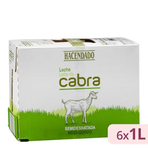 Leche semidesnatada de cabra