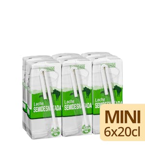 Leche semidesnatada