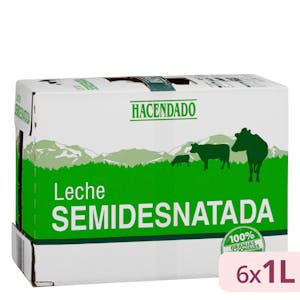 Leche semidesnatada