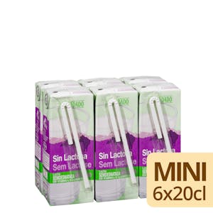Leche semidesnatada sin lactosa