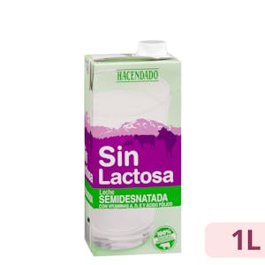 Leche semidesnatada sin lactosa