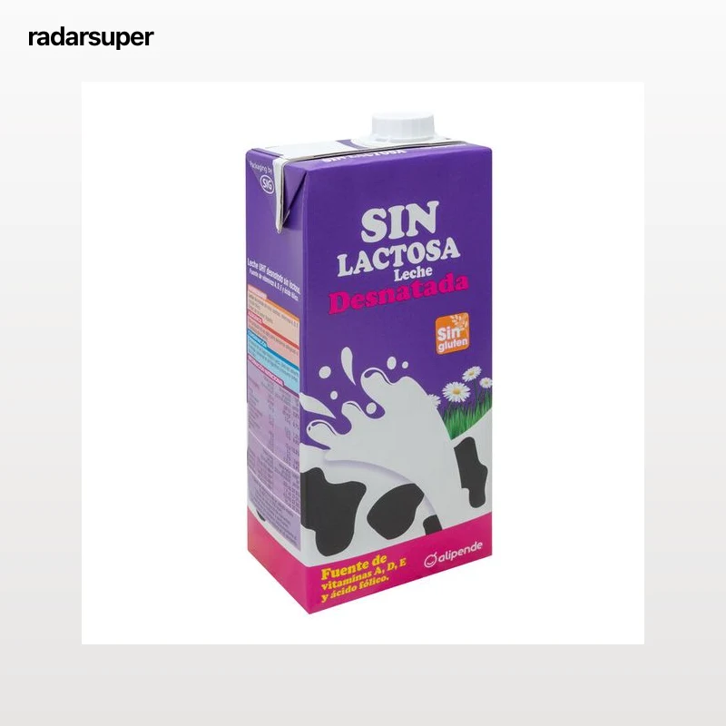 Leche sin lactosa Alipende 1l desnatada