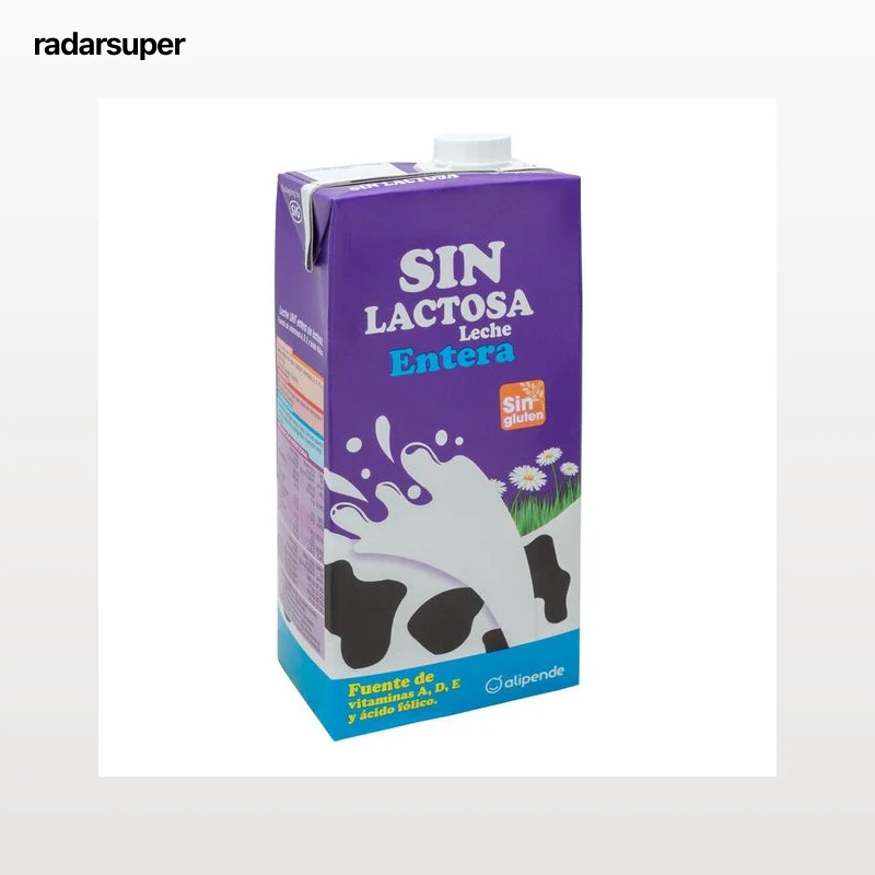 Leche sin lactosa Alipende 1l entera