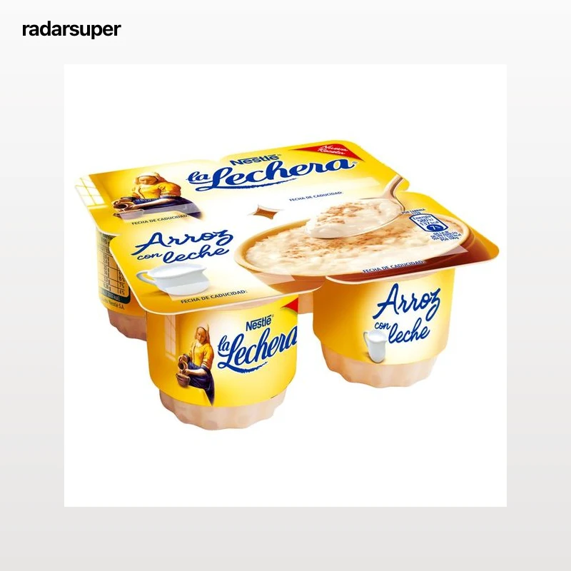 LA LECHERA Arroz con leche LA LECHERA de Nestlé 4 x 115 g.