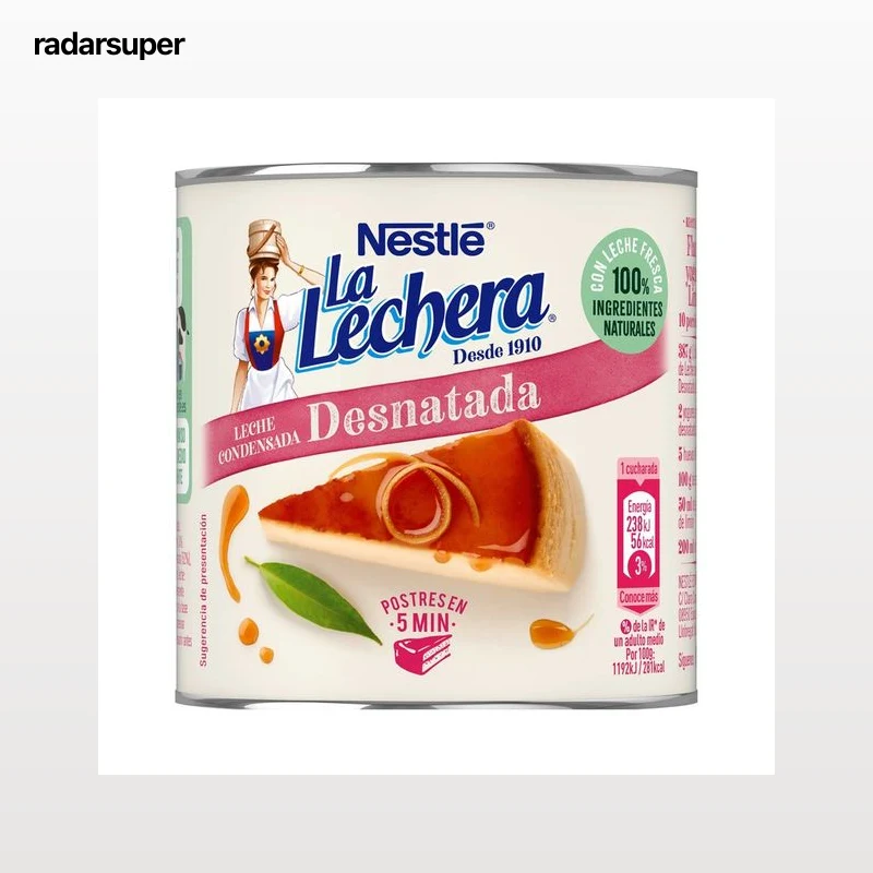 LA LECHERA Leche condensada desnatada 387 g.