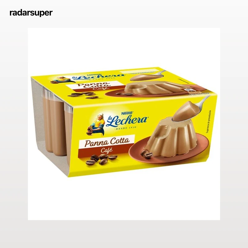 LA LECHERA Pannacotta de café 4 x 100 g.