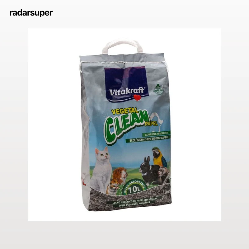 Lecho vegetal Clean papel 10l