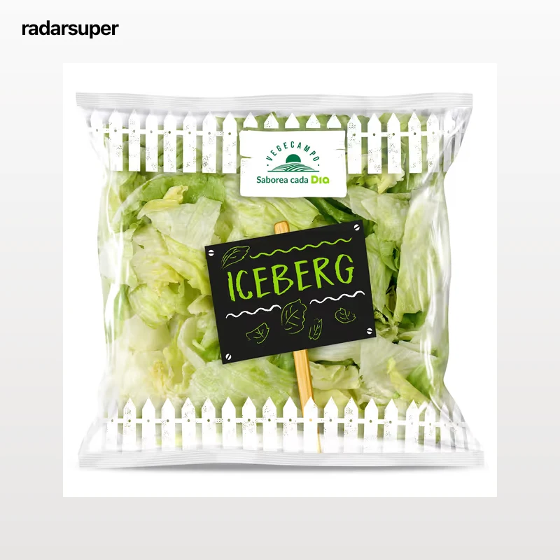 Lechuga iceberg lavada Dia Vegecampo 200 g