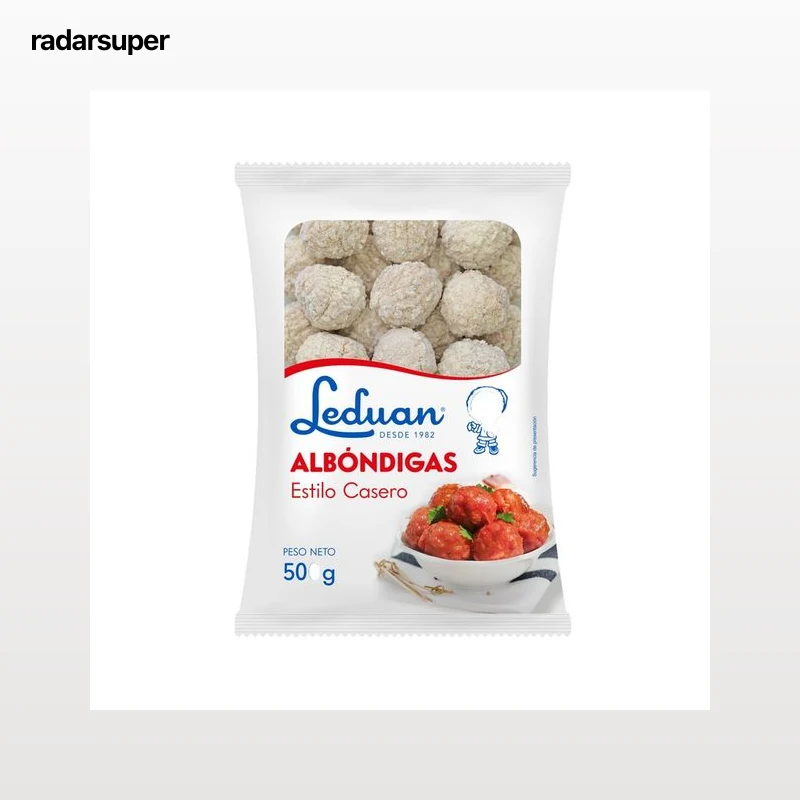 LEDUAN Albóndigas de cerdo estilo casero 500 g.