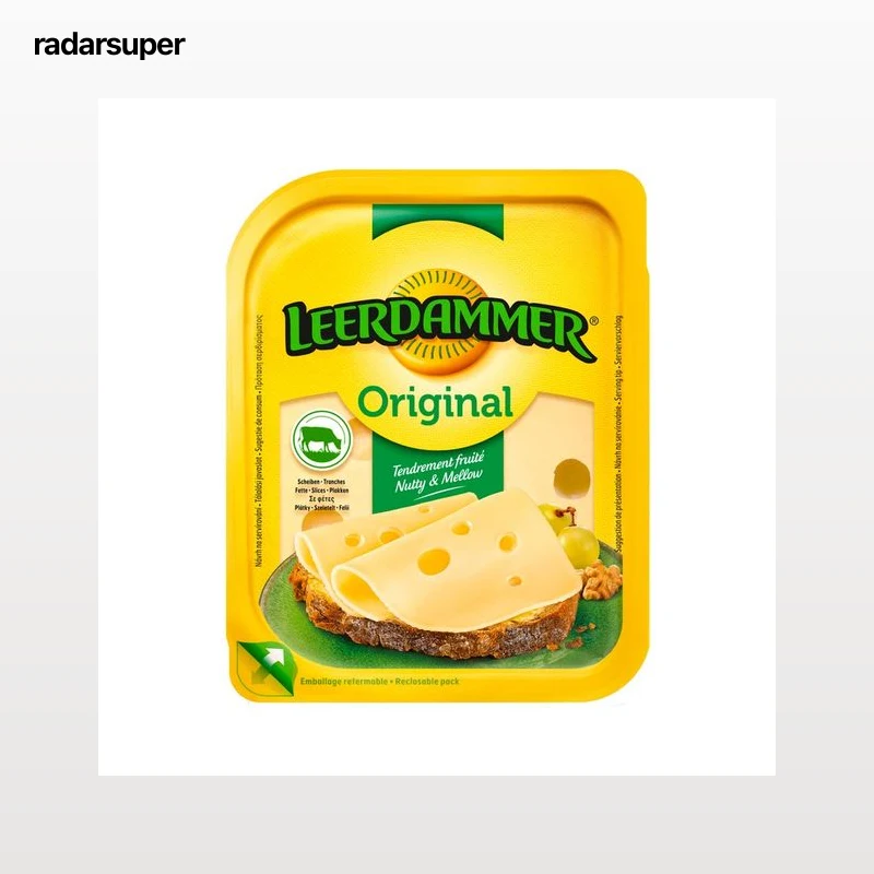 LEERDAMMER Queso en lonchas masdam LEERDAMMER 160 g.