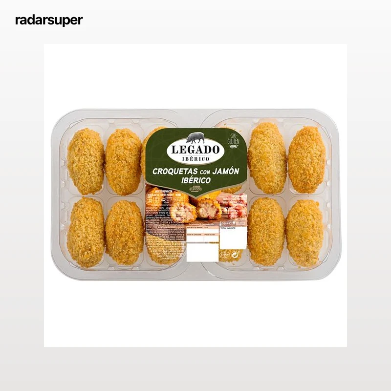 LEGADO IBÉRICO de El Pozo Croquetas con jamón ibérico 12 uds.
