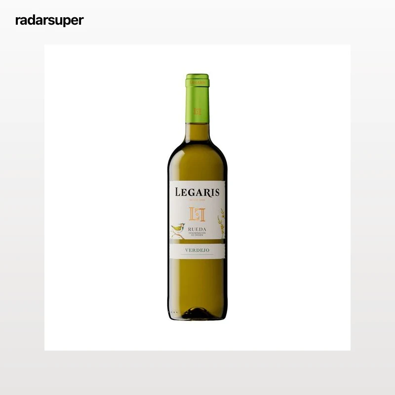 LEGARIS  Vino blanco verdejo con D.O. Rueda botella 75 cl.