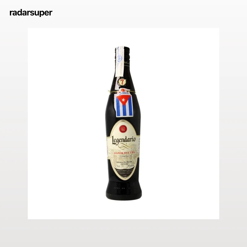 LEGENDARIO Ron añejo de 7 años, elaborado en Cuba LEGENDARIO botella de 70 cl.
