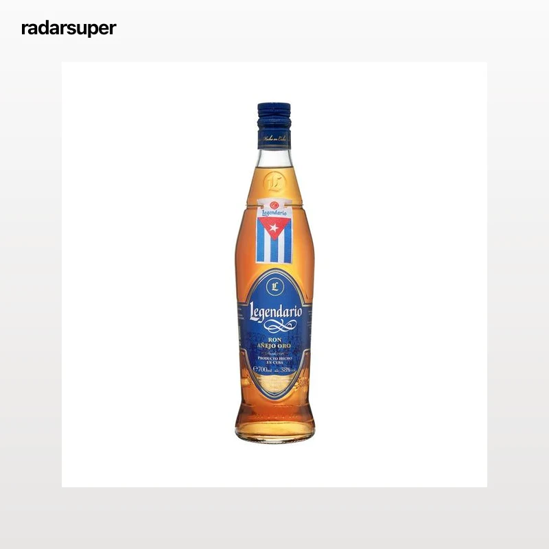 LEGENDARIO Ron añejo oro elaborado en Cuba botella de 70 cl.
