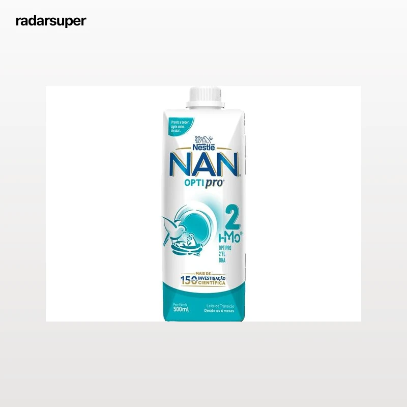 LEITE NAN 2 PRONTO A BEBER 500ML