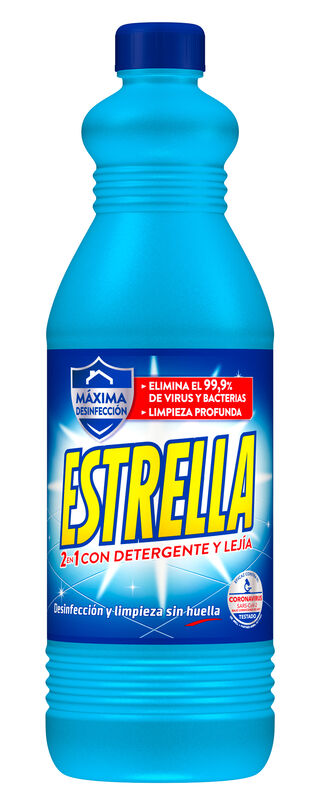 Lejía Estrella 1.43l Azul