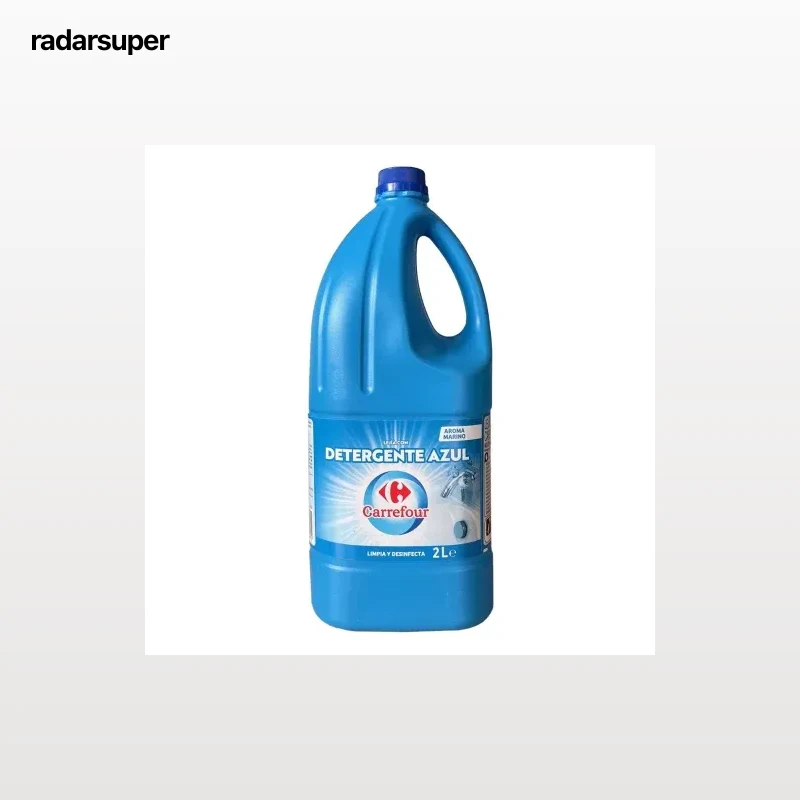 Lejía perfumada con detergente aroma marino Carrefour 2 l.