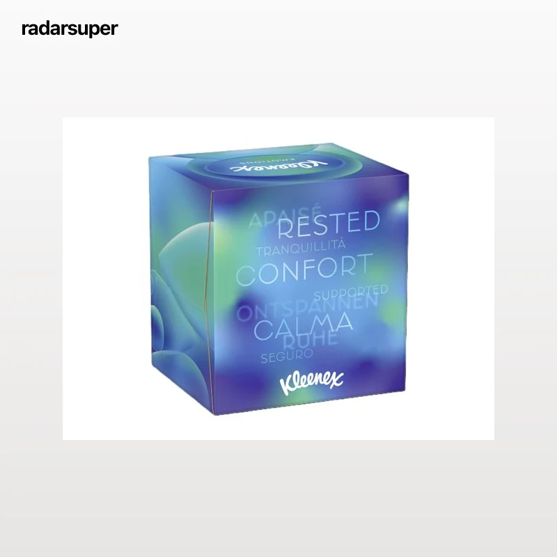 LENÇOS FACIAIS CUBO KLEENEX COLLECTION 48UN