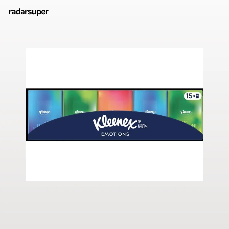 LENÇOS PAPEL KLEENEX COLLECTION MINI 15UN