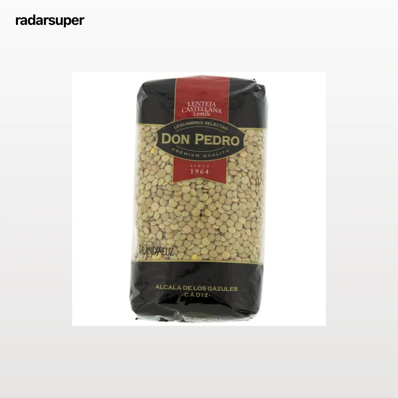 Lenteja castellana Don Pedro 1 kg.
