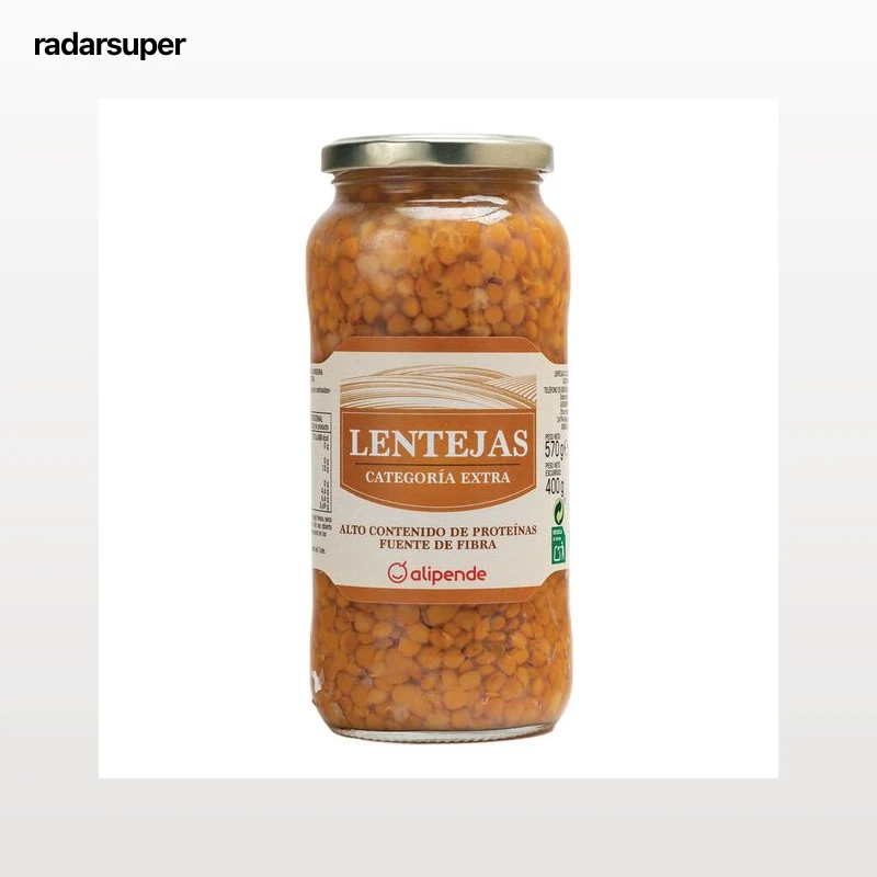 Lenteja cocida Alipende 400g