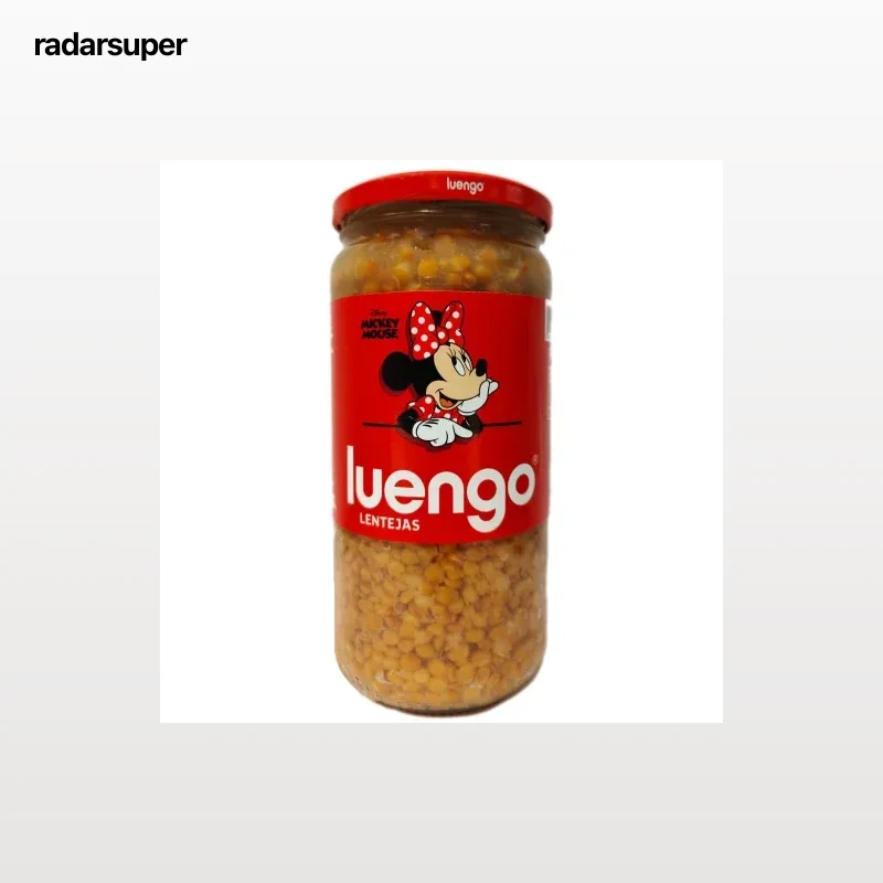Lenteja cocida Disney Luengo 600 g.