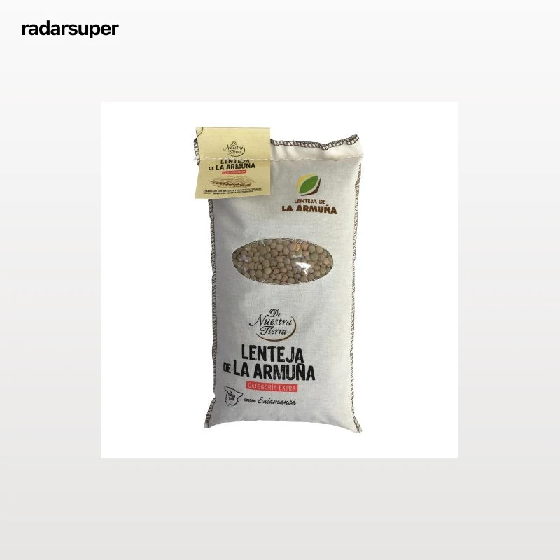 Lenteja de la Armuña categoría extra De Nuestra Tierra 1 kg.