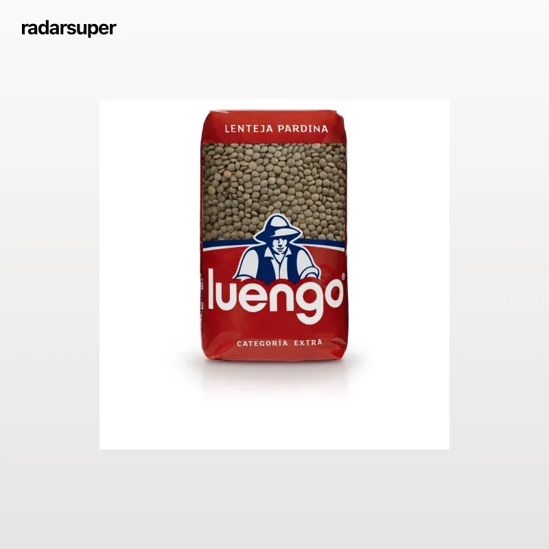Lenteja pardina categoría extra Luengo 500 g.