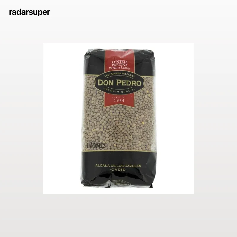 Lenteja pardina Don Pedro 1 kg.