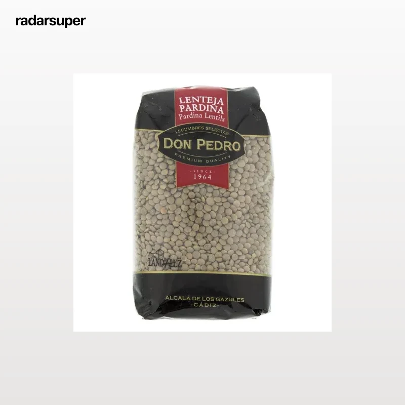 Lenteja pardina Don Pedro 500 g.
