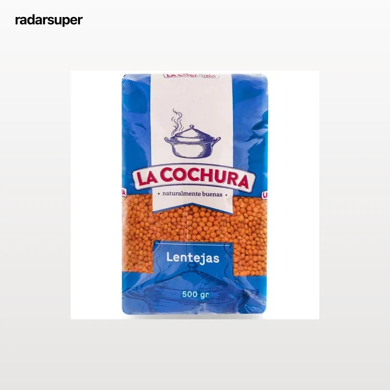 Lenteja roja La Cochura 500 g.