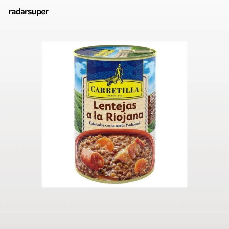 Lentejas a la Riojana Carretilla 430 g.