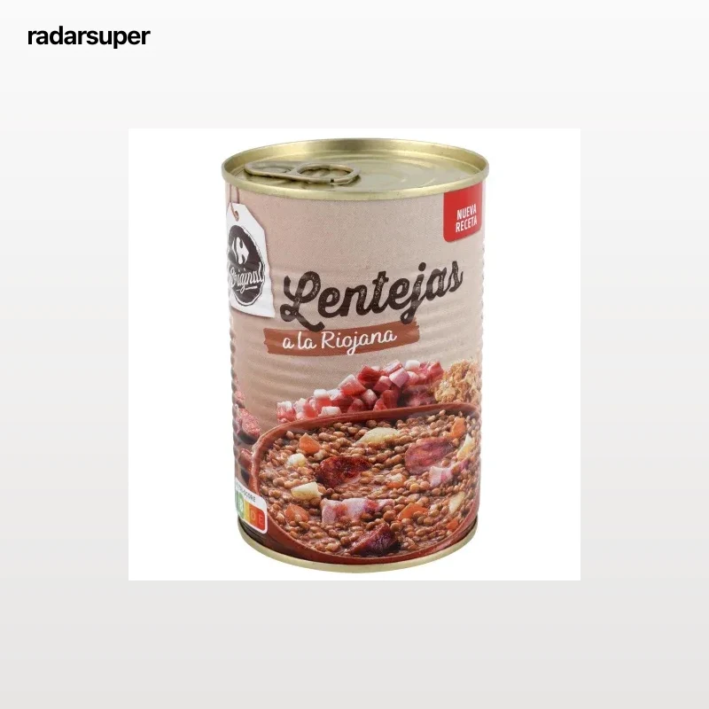 Lentejas a la riojana Original Carrefour 430 g.